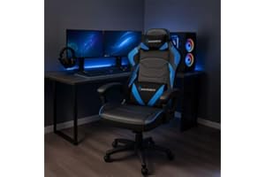 San Marco Sedia Gaming Ergonomica (Blu)