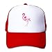 Produktbild daawqee Baseball Caps Hats Adult Unisex Cap Pink Flamingos Mesh Cap Dad Hat Baseball Caps Adjustable Trucker Cap Personality Caps Hats