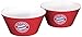 Produktbild Brauns FC Bayern Melamin-schale 2er-set, rot, 45031