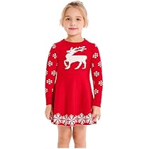 Weihnachtskleid Für Mädchen 140 - Festliches Kleid Mit Weihnachtsmotiven