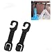 2Pcs Car Hook Holder Car Styling Flexible Car Hanger Headrest Automotive Car Back Seat Hooks For Bag Purse Cloth Grocer