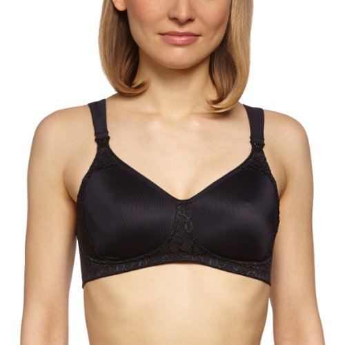 Anita Women's 5062 Soft Cup Nursing Bra, Black, 38C
