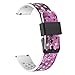 Produktbild Altsommer Armband 22mm für Samsung Gear S3 Frontier Classic, [Muster Serie], Bunte Malere Silikon Sportarmband Uhrenarmband Uhr ErstatzbandHealth & Fitness Smartwatch (G)