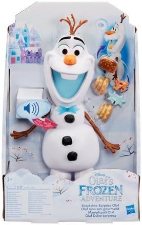Brand New Disney Frozen Olafs Adventure Snacking Talking Olaf