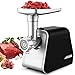 Produktbild Edited Neue Professionel Elektrische Fleischwolf Wurstmaschine Multifunktions Küchenmaschine Fleisch mit Rückwärtsfunktion und Hochwertigem Material, Lebensmittelschieber Trichterplatte 500 W