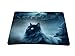 Produktbild Luxburg® Design Mousepad Mausunterlage Mauspad, Motiv: Katze und Felsen