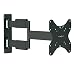 Produktbild PureMounts SLIMFLEX-37 Wandhalterung für TV Geräte mit 33-69cm (13-27"), VESA: 200x200, neigbar: -15°, schwenkbar: +/-180°, Wandabstand: 40-515mm, Traglast max:  35kg, schwarz