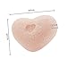GreenTouch All Natural Konjac Facial Sponge with Rose Essence | Remove the Oil & Exfoliation | Heart-shape Deep cleaning | Plant Fiber 100% Biodegradable | Pink
