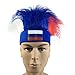 Produktbild Haar Perücken, 2018 Russland World Cup Fußball Fans Hüte mit nationalen Flagge Farbe Perücke Fußball Haarband National Flagge mit Kopfbedeckungen, Russland Flagge