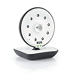 nuk eco control video display 550vd babyphone Sanftes Nachtlicht, 4 NUK Schlaflieder und Naturgeräusche, Lichtsensor für Nachtsichtmodus, integrierter Temperatursensor, 8 Infrarotleuchten für Nachtsichtaufnahmen