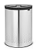 Produktbild Brabantia Selector Large Double Laundry Bin, 55 L - Matt Steel by Brabantia