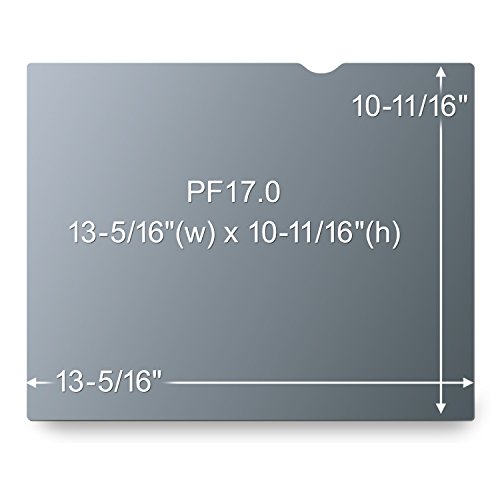 3M PF17.0 Blickschutzfilter Standard für Notebooks und Desktops 43,2 cm Standard (entspricht 17,0″ Standard) 5:4 - 4