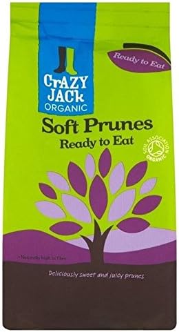 Crazy Jack Ready To Eat Organic Prunes 250g