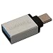 Produktbild Timorn Hoch -Geschwindigkeit Aluminium Typ C 3.1 USB 3.0 Buchse Adapter mit OTG und Datenübertragung für Apple 12-Zoll-Retina MacBook, Google Chromebook Pixel, ZUK Z1, Mi 4C Nokia N1, Google Nexus5x Nexus6P, Microsoft Lumia950 Lumia950XL usw. (2pcs Silber + Eisengrau)