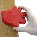 Happy Hands Door Stopper - Red