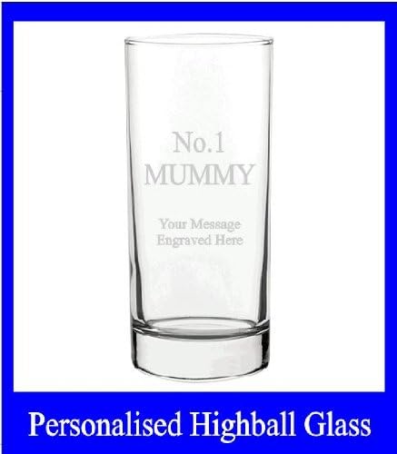 High Ball[Custom] No1 Mummy Tall Long Glass HB42 in Silk Lined Gift Box
