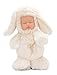 Produktbild Good Night Schlafendes Baby in Kaninchen Plüsch Strampler, niedliche Mini Puppe Keychain Stofftier Geschenk zum Geburtstag (15cm)