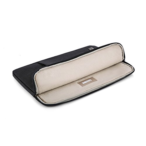 CAISON 11.6″ Wasserdicht Laptop Notebook-Hülle Klassische Tasche Pouch schützende Haut für Microsoft 12.3″ Surface Pro 4 / 12″ Surface Pro 3 / Apple 11 inch MacBook Air (Dunkel Grau) - 4