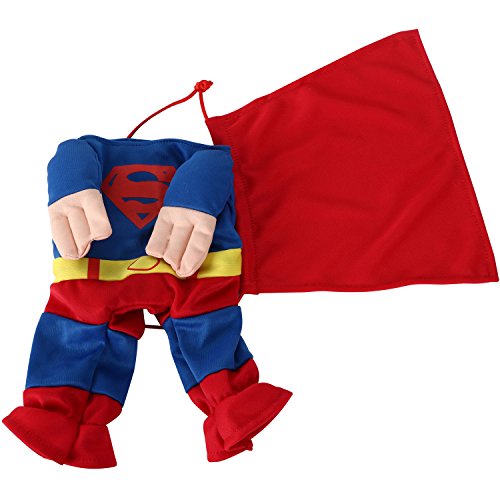 DIGIFLEX-Pet-Dog-Super-Hero-Costume-Fancy-Dress-Halloween-Outfit-Large-14537cm-Neck