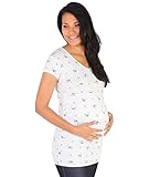 KRISP Umstandsmode Shirt mit seitlicher Raffung