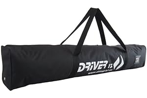 Driver13 Sacs à Skis pour Enfants Sacs à Skis 120 cm Enfant conçu en Allemagne (Noir)