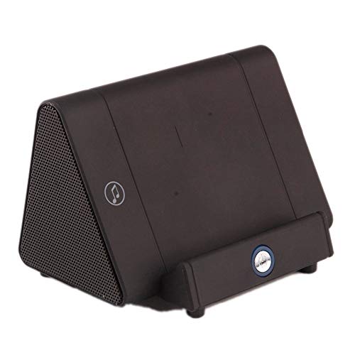 Preisvergleich Produktbild ALWAYZZ Drahtlose touchlautsprecher induktion Boombox HiFi subwoofer dreieck Magic Mini tragbare gegenseitige akustische induktivität Sound Lautsprecher für iPhone xiaomi Huawei,Schwarz
