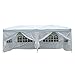 Produktbild Outsunny Gazebo Pabellón para Jardín Camping Fiesta Tienda Eventos Boda - Color Blanco - 6x3m