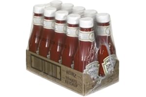 LONDON GROCERY Heinz - Ketchup de tomate (342 g, 10 unidades)