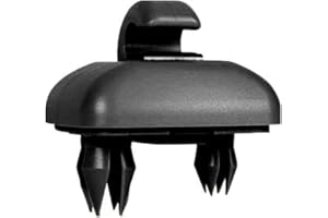 GoolRC Auto Sun Visor Clip Hook Bracket Hanger Compatibile con Audi A1 A3 A4 A5 Q3 Q5(8E0 857 562) A7 B6 B7 B8 S4 S5