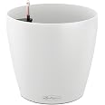 ASTI Vaso Autoirrigante Con Indicatore Di Livello Dell'acqua Per Uso Interno Di Santino Dimensioni 15 0l Colore Grigio Bianco 88852237