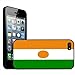Price comparison product image Fancy A Snuggle Niger Flag Clip On Back Cover Hard Case for Apple iPhone 5