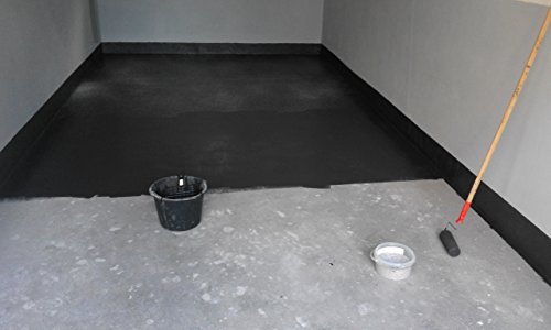 Farben-Budimex Flüssigkunststoff / Industrie-Farbe / Anthrazitgrau RAL 7016 / 2,5 L / zum Versiegeln u. Beschichten von Beton, Holz u. Metall / tritt-stoß- u. abriebfest / für höchste Ansprüche / empfohlen für Handwerk u. Industrie - 5