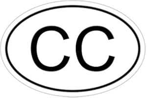 Kiwistar - Adesivo per auto – 15 x 10 cm – adesivo esterno – Corpo consolare CC 15 x 10 cm – Adesivo per auto bandiera