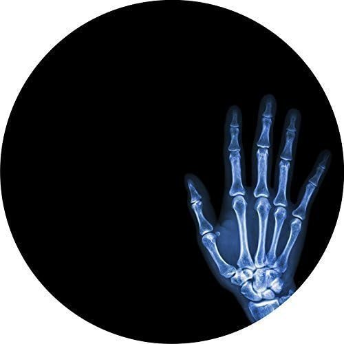 DJ Record Slipmats X-RAY HAND DESIGN Slipmat x 1 (Single) birthday funny gift for him for her