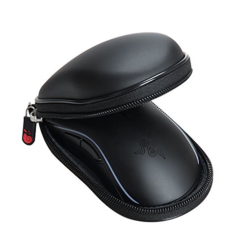 Für Razer Mamba Chroma Ergonomic Gaming Mouse MausTravel EVA Tasche Schutz hülle Etui Tragetasche Beutel Compact Größen von Hermitshell - 5