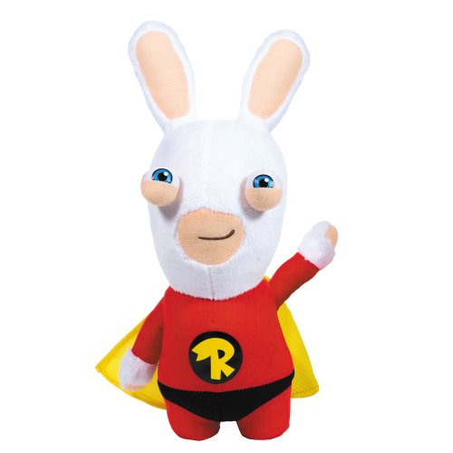 Nickelodeon Rabbids Invasion Series One 12 inch Plush Super Bwaaah! Rabbid