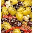 Marinated Pitted Olives - Mykonos - Net 1.5KG [800 Gr Ndw]