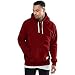 Produktbild Kapuzenpullover Pullover Sweatshirt Herren Sport Hoodie Sweatjacke Winterpullover Heavy Blend Kapuzen Kapuzenpullis Outwear Strickpullover Sweater Sweatshirt Pulli Kaputze Bluse Hemd LMMVP (L, Rot)