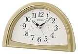 Seiko Wecker, Kunststoff, Gold, 11 x 17 x 7.3