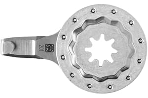 FEIN | Coltello Teakdeck4, Larghezza 4 mm, Attacco StarlockPlus, Coltello per distacco rapido di sigillanti di giuntura delle imbarcazioni , Idoneo a Lavorazioni su zone difficili, 100% Qualità