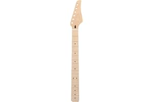 Taidda Elektrisk Gitarrhals, Lönngreppbräda 22 Band Gitarrhals med Dubbelverkande Trussstav och Förborrade Hål, Idealisk för