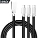 Price comparison product image USB Type C Cable, [3-Pack 3.3ft/1M] USB-C to USB 2.0 High Speed Charging & Data Transfer Type C Charging Cable for Galaxy S9/S8+/S8/Note 8,Sony Xperia XZ,Pixel 2,Nexus 6P 5X,Huawei P9/P10/Mate10