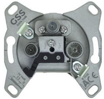 Preisvergleich Produktbild Antennensteckdose GSS ORM 10