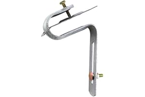 GÉNÉRIQUEMOMO FING Étrier galvanisé avec plaque pour tuile