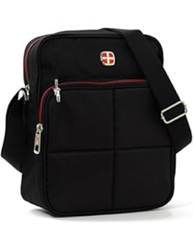 New Bags Umhängetasche Flugbegleiter Schultertasche Polyester schwarz OTD205S