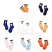 Price comparison product image BTS BT21 Official same socks Bulletproof Youth Regiment new Middle barrel socks spring autumn/winter cotton socks candy color,14PCS