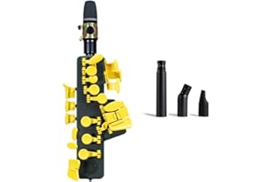 ODISEIMUSIC Odisei Music Travel Sax 2 (Yellow Camel) + Accessory Pack | Saxofón electrónico | +50 sonidos | El más pequeño y ligero del mundo, practica en silencio