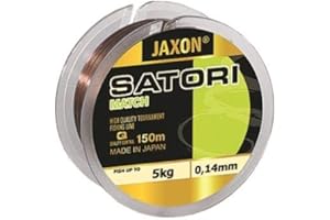 Jaxon Angelschnur Satori Match 150m 0,12mm-0,25mm Spule Monofile Schnur