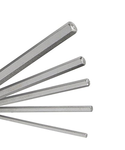 Viwanda ViHEX 8 tlg. einklappare Sechskantsschlüssel, Winkelschlüssel (metrisch), Chrom-Vanadium-Stahl, Größe 1,5 – 2 – 2,5 bis 3 – 4 bis 5 – 6 – 8 mm - 3