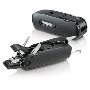 Inditradition 10 in 1 Multi-Functional Multi Toolkit for Office Works, Stationary Organizer | Stapler, Scissor, Punch, Ruler, Sharpener, Opener, Remover, Ring, Clip Holder (All in One Kit)